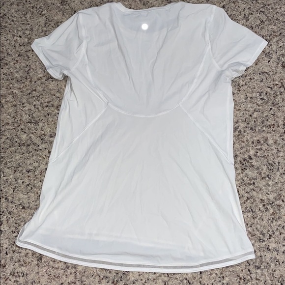 White Lululemon T-Shirt - Picture 2 of 3